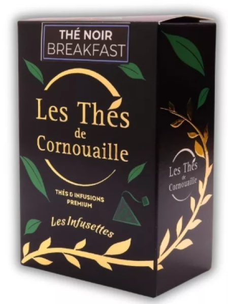 Aromatischer schwarzer Tee Frühstücksmischung Bretagne
